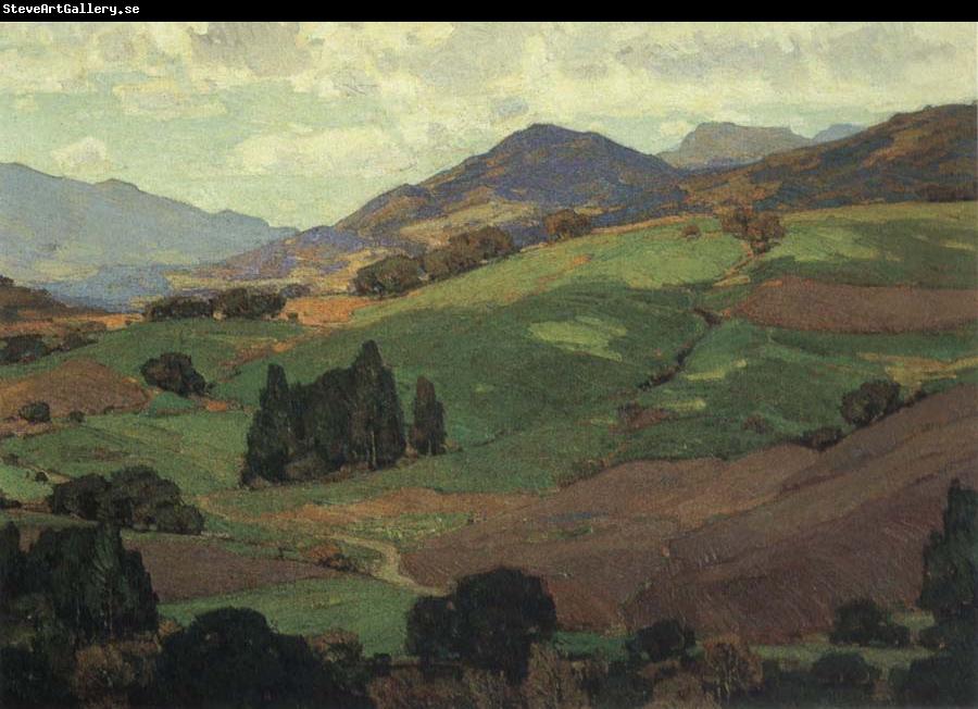 William Wendt I Lifted Mine Eyes Unto the Hills-n-d